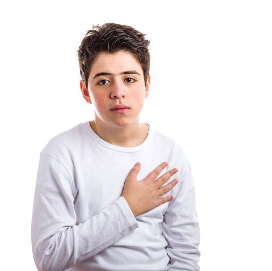 Chest pain in children & teenagers - a common cause of worry for parents